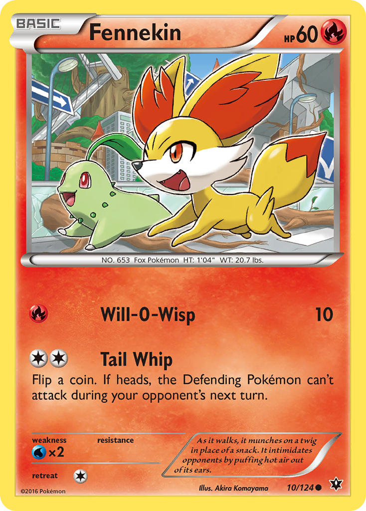 Fennekin (10/124) [XY: Fates Collide] | Fandemonia Ltd