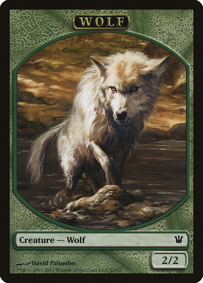 Wolf (12/12) [Innistrad Tokens] | Fandemonia Ltd