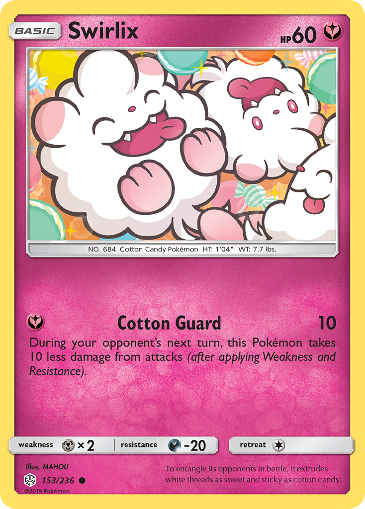 Swirlix (153/236) [Sun & Moon: Cosmic Eclipse] | Fandemonia Ltd