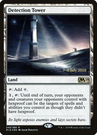 Detection Tower [Core Set 2019 Promos] | Fandemonia Ltd