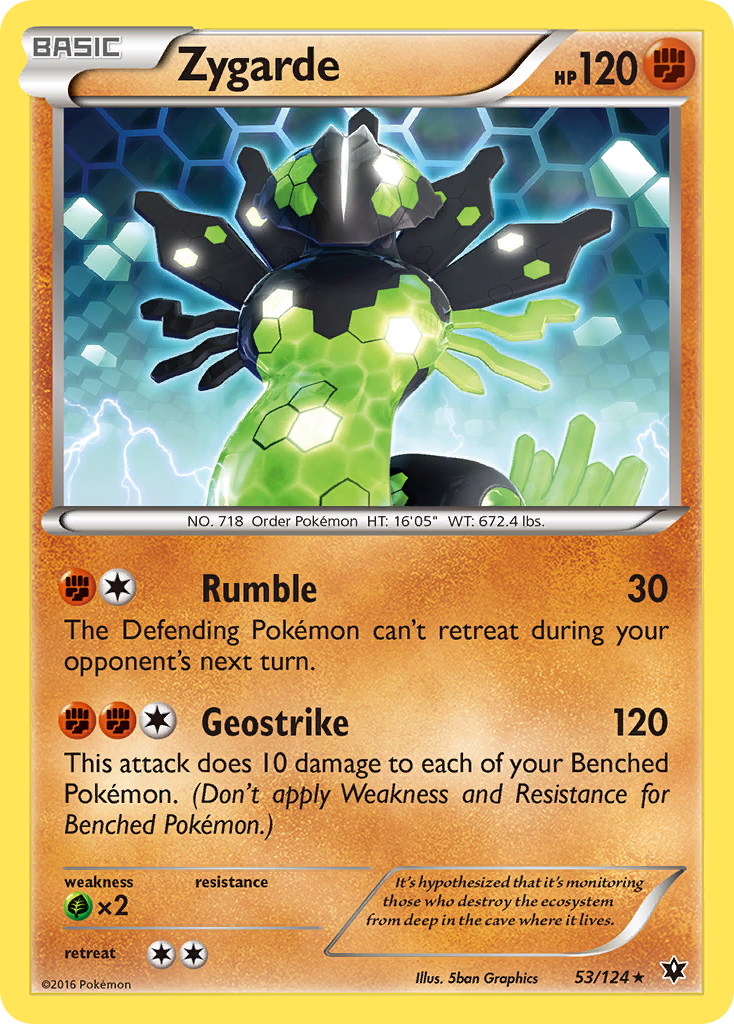 Zygarde (53/124) [XY: Fates Collide] | Fandemonia Ltd