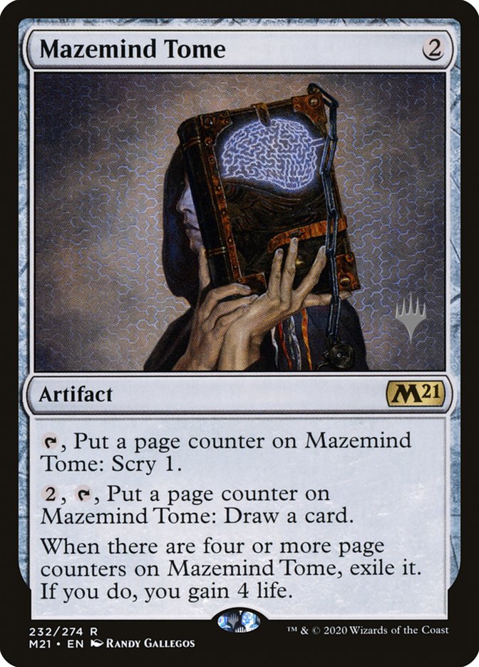 Mazemind Tome (Promo Pack) [Core Set 2021 Promos] | Fandemonia Ltd