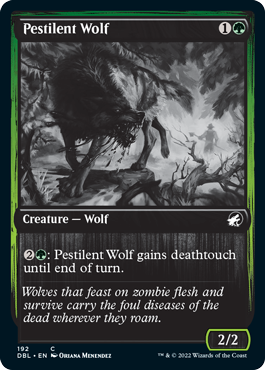 Pestilent Wolf [Innistrad: Double Feature] | Fandemonia Ltd