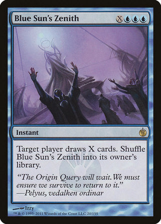 Blue Sun's Zenith [Mirrodin Besieged] | Fandemonia Ltd