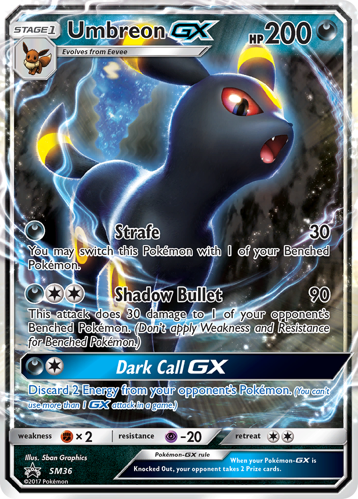 Umbreon GX (SM36) [Sun & Moon: Black Star Promos] | Fandemonia Ltd