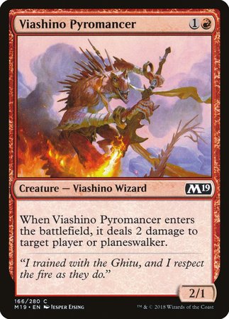 Viashino Pyromancer [Core Set 2019] | Fandemonia Ltd