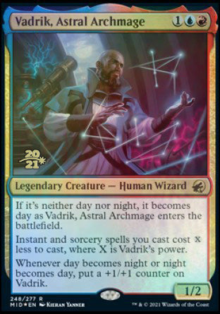 Vadrik, Astral Archmage [Innistrad: Midnight Hunt Prerelease Promos] | Fandemonia Ltd