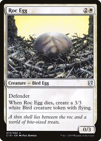 Roc Egg [Commander 2019] | Fandemonia Ltd