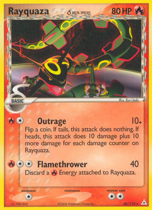 Rayquaza (26/110) (Delta Species) [EX: Holon Phantoms] | Fandemonia Ltd