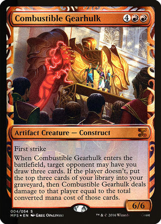 Combustible Gearhulk [Kaladesh Inventions] | Fandemonia Ltd