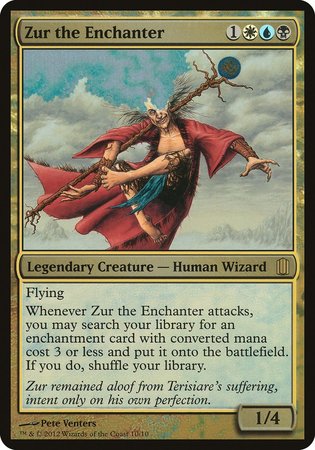 Zur the Enchanter (Commander's Arsenal) [Commander's Arsenal Oversized] | Fandemonia Ltd