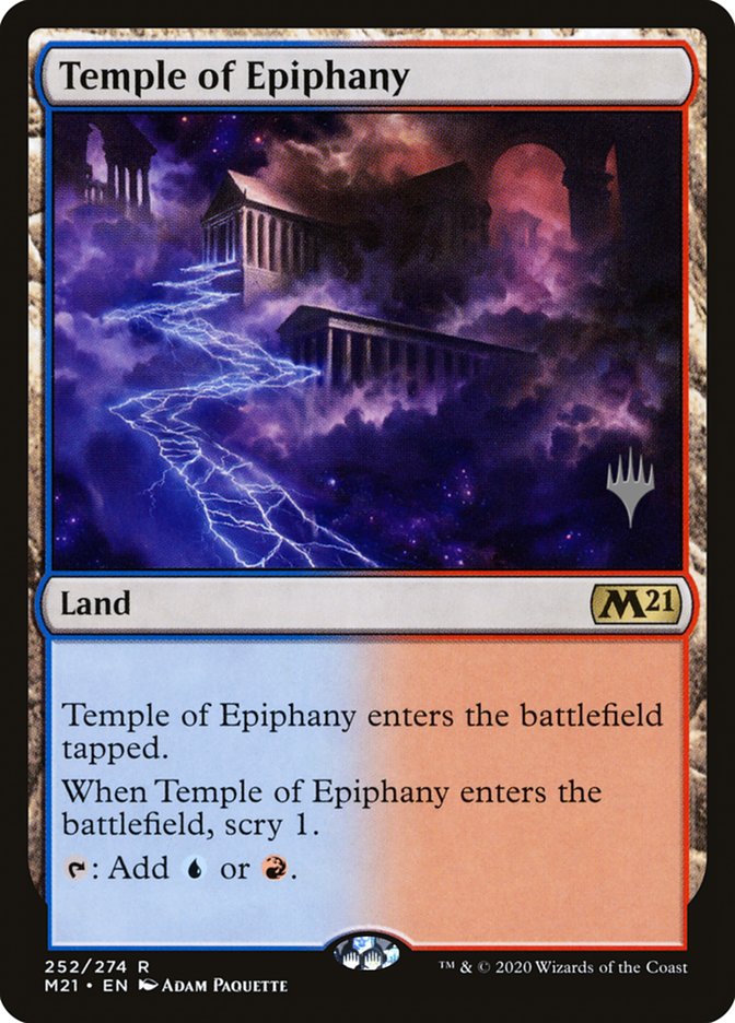 Temple of Epiphany (Promo Pack) [Core Set 2021 Promos] | Fandemonia Ltd