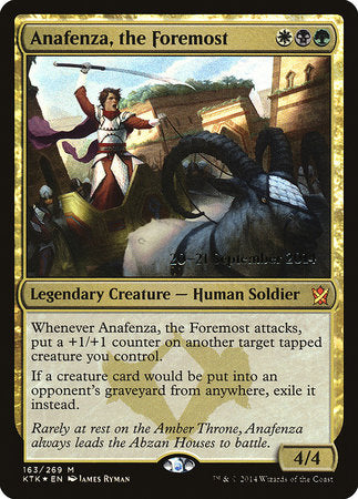 Anafenza, the Foremost [Khans of Tarkir Promos] | Fandemonia Ltd