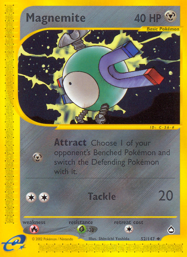 Magnemite (52/147) [Aquapolis] | Fandemonia Ltd