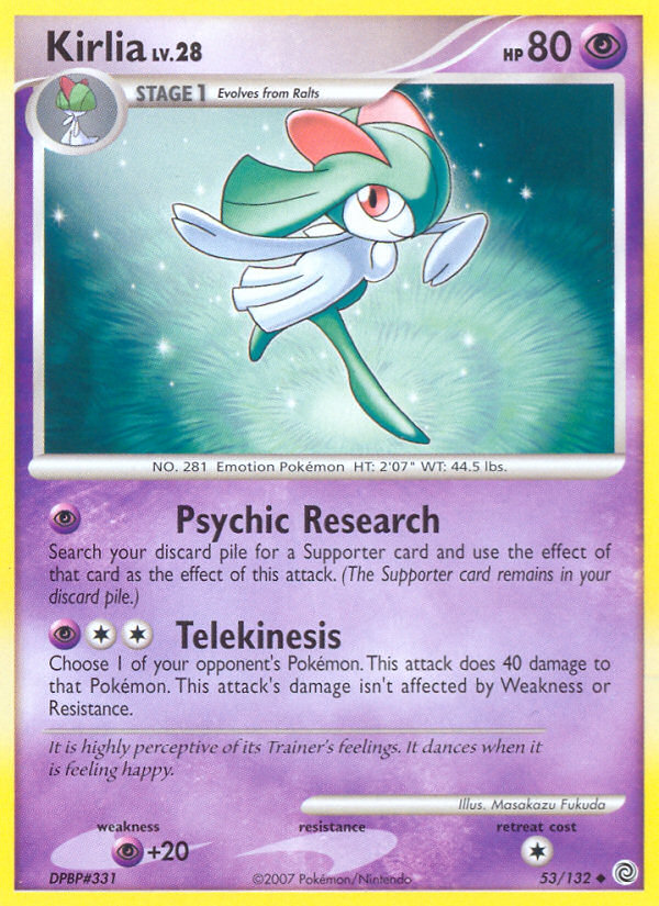 Kirlia (53/132) [Diamond & Pearl: Secret Wonders] | Fandemonia Ltd