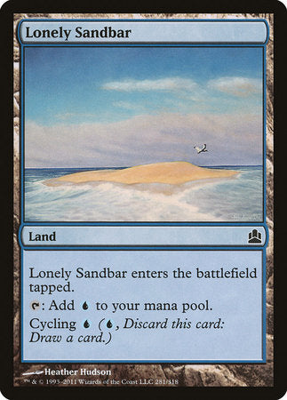 Lonely Sandbar [Commander 2011] | Fandemonia Ltd