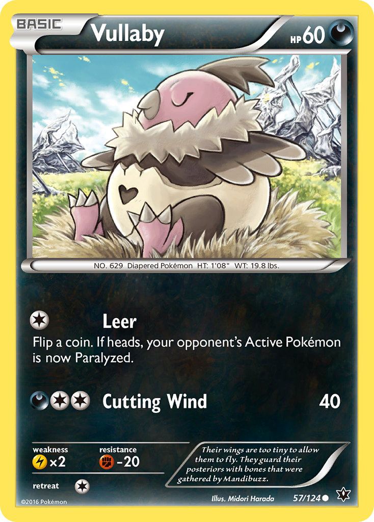 Vullaby (57/124) [XY: Fates Collide] | Fandemonia Ltd