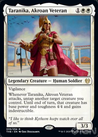 Taranika, Akroan Veteran [Theros Beyond Death] | Fandemonia Ltd