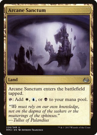 Arcane Sanctum [Modern Masters 2017] | Fandemonia Ltd