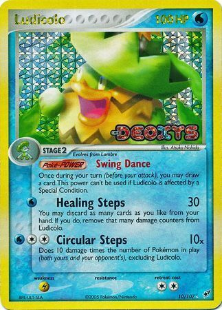 Ludicolo (10/107) (Stamped) [EX: Deoxys] | Fandemonia Ltd