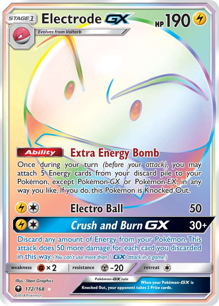 Electrode GX (172/168) [Sun & Moon: Celestial Storm] | Fandemonia Ltd