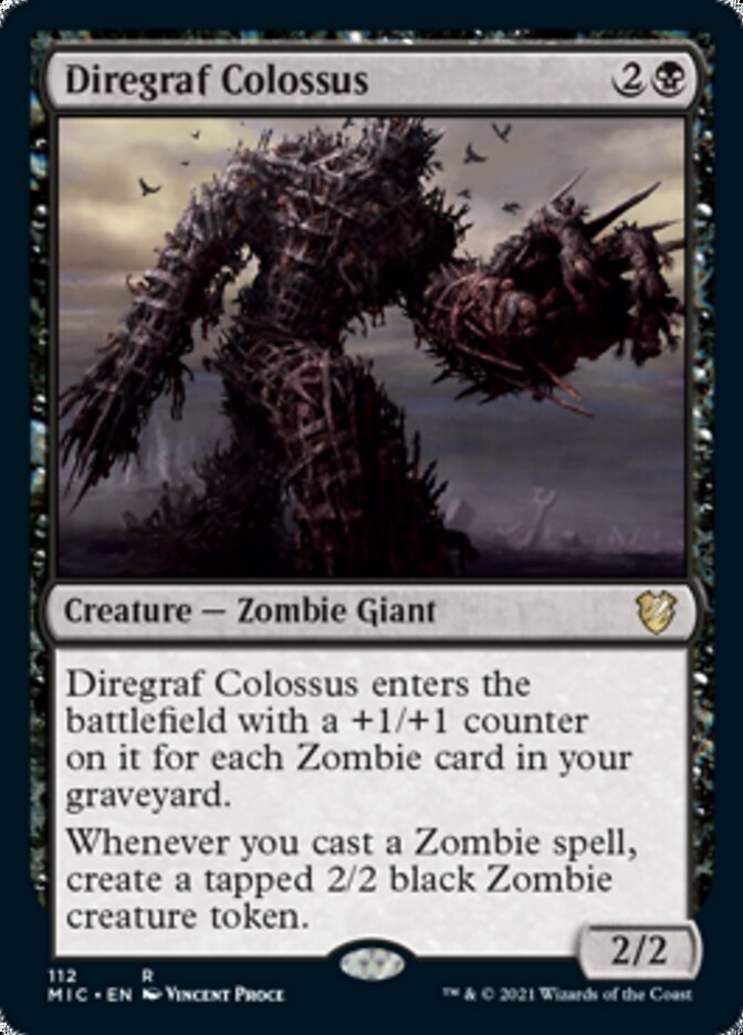 Diregraf Colossus [Innistrad: Midnight Hunt Commander] | Fandemonia Ltd