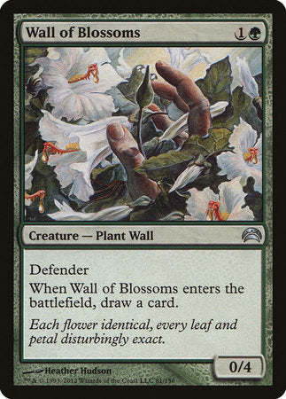 Wall of Blossoms [Planechase 2012] | Fandemonia Ltd