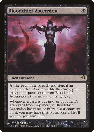 Bloodchief Ascension [Zendikar] | Fandemonia Ltd