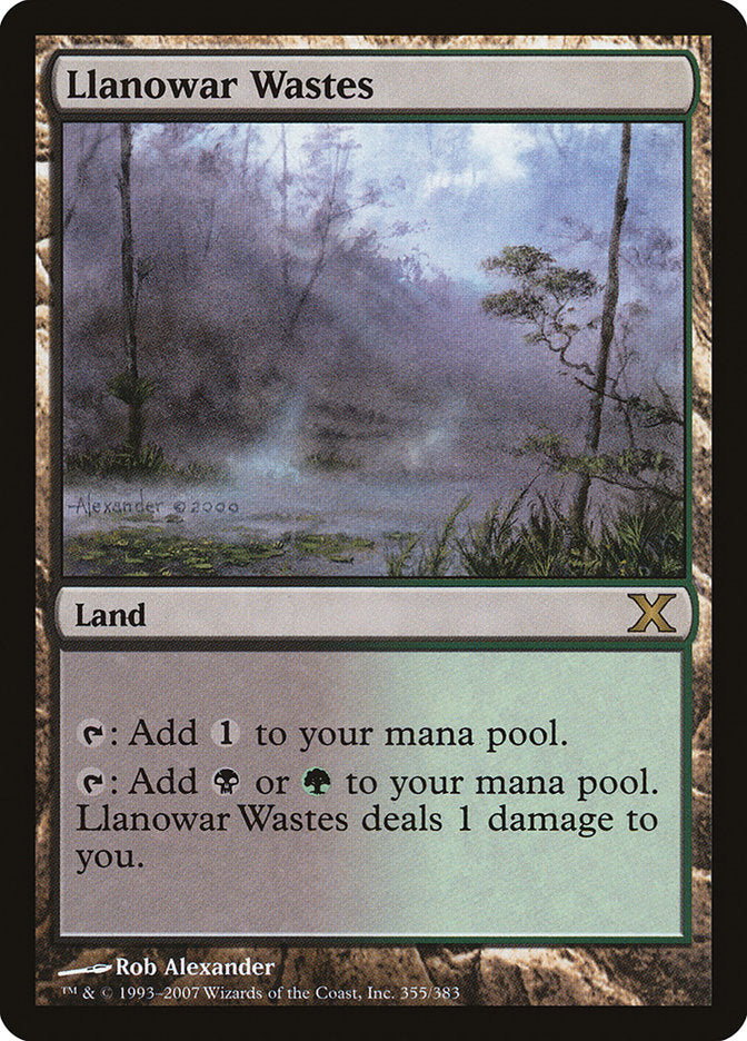 Llanowar Wastes [Tenth Edition] | Fandemonia Ltd