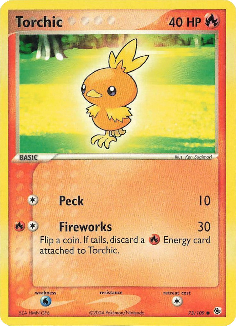 Torchic (73/109) [EX: Battle Stadium] | Fandemonia Ltd