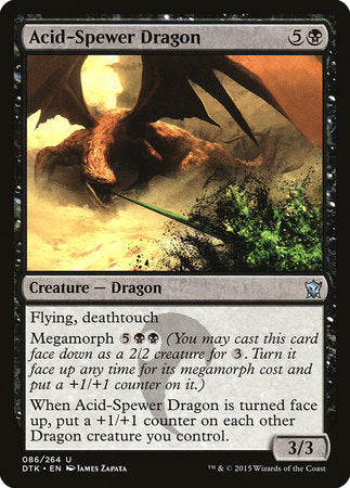 Acid-Spewer Dragon [Dragons of Tarkir] | Fandemonia Ltd