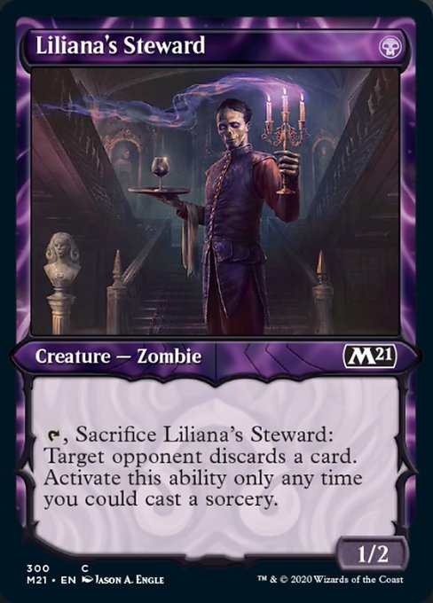 Liliana's Steward (Showcase) [Core Set 2021] | Fandemonia Ltd