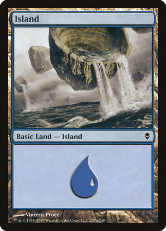 Island (237a) [Zendikar] | Fandemonia Ltd