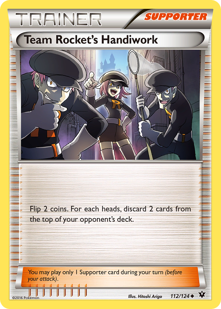 Team Rocket's Handiwork (112/124) [XY: Fates Collide] | Fandemonia Ltd