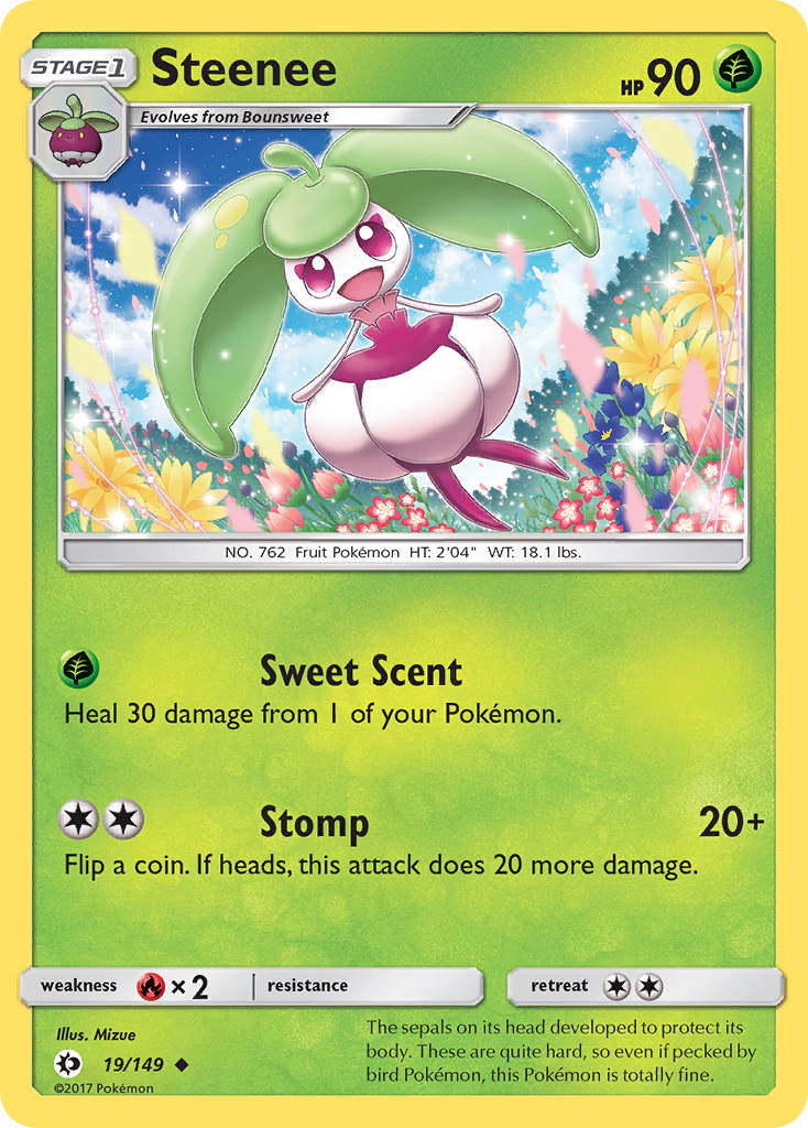 Steenee (19/149) [Sun & Moon: Base Set] | Fandemonia Ltd