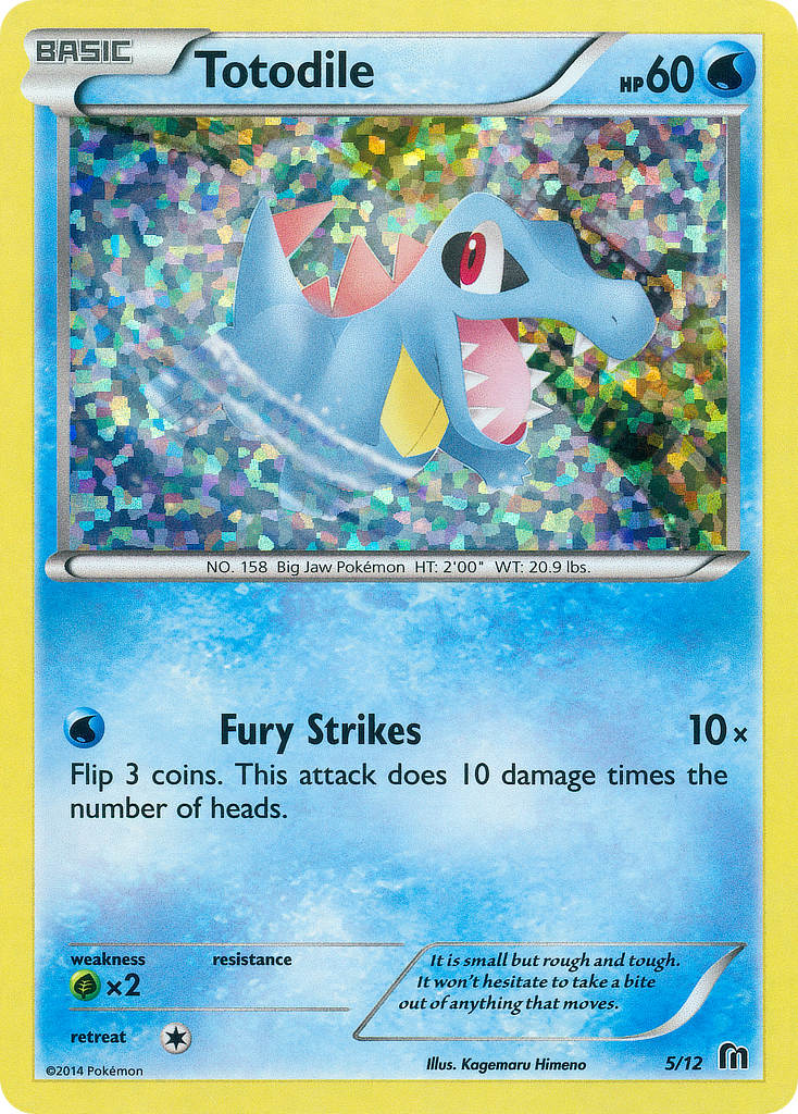 Totodile (5/12) [McDonald's Promos: 2016 Collection] | Fandemonia Ltd