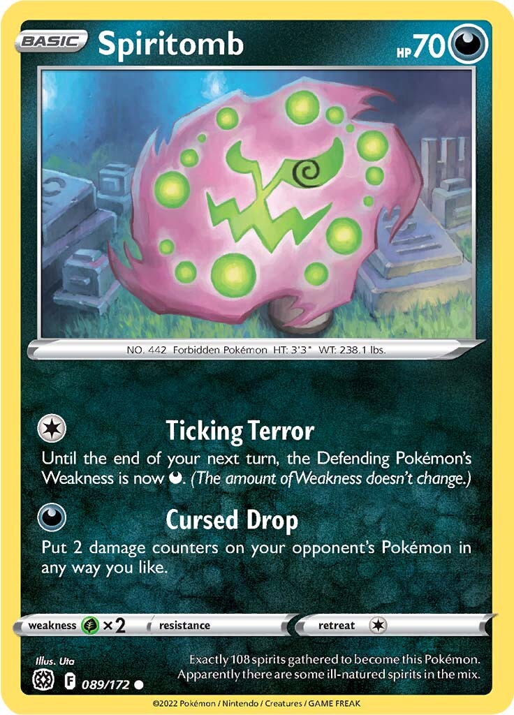 Spiritomb (089/172) [Sword & Shield: Brilliant Stars] | Fandemonia Ltd