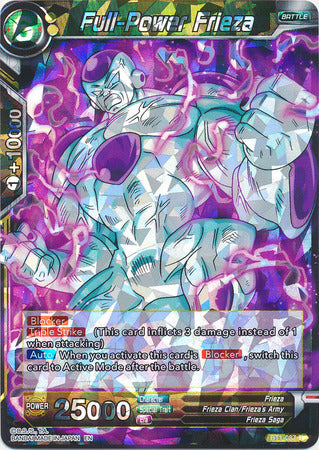 Full-Power Frieza (Shatterfoil) (BT1-087) [Dragon Brawl] | Fandemonia Ltd