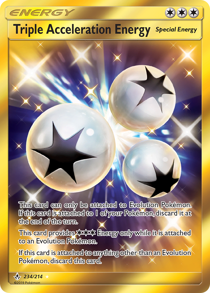 Triple Acceleration Energy (234/214) [Sun & Moon: Unbroken Bonds] | Fandemonia Ltd