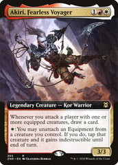 Akiri, Fearless Voyager (Extended Art) [Zendikar Rising] | Fandemonia Ltd