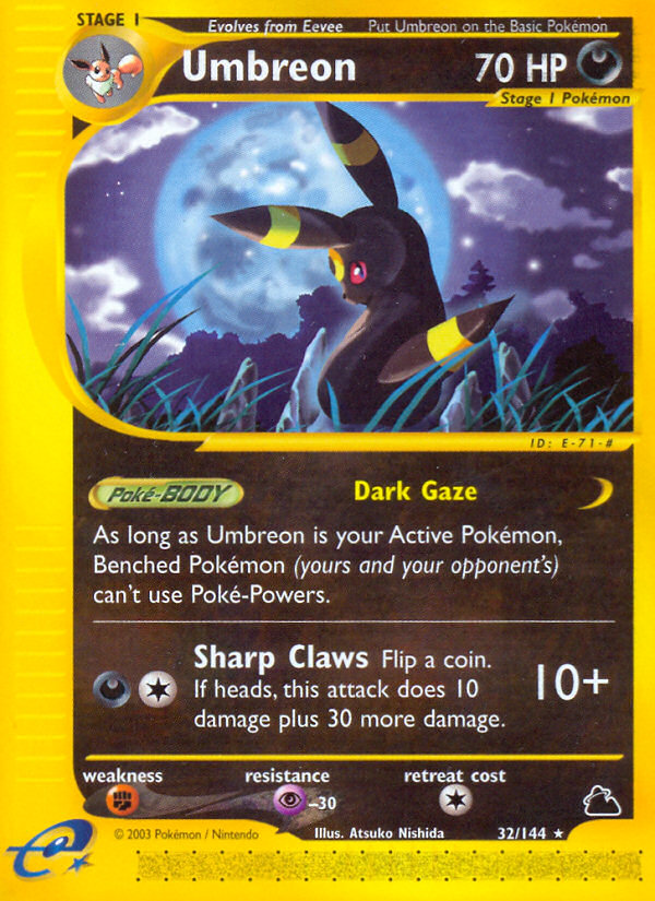 Umbreon (32/144) [Skyridge] | Fandemonia Ltd