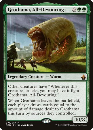 Grothama, All-Devouring [Battlebond] | Fandemonia Ltd