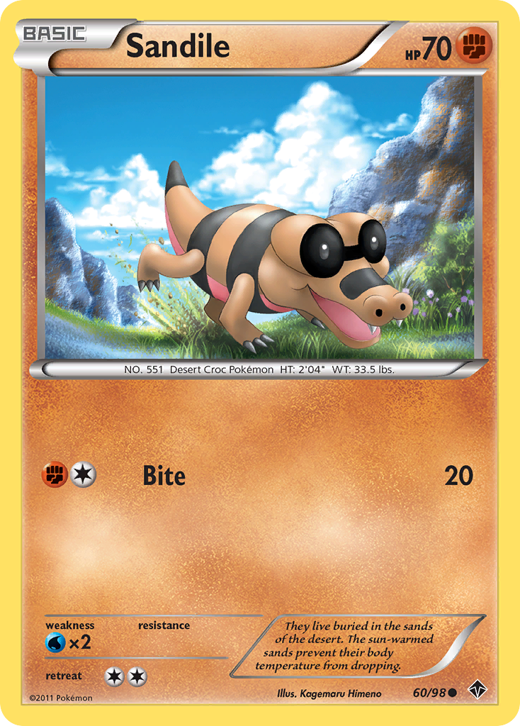 Sandile (60/98) [Black & White: Emerging Powers] | Fandemonia Ltd