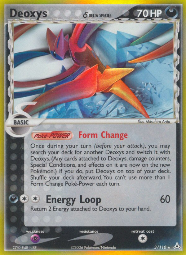 Deoxys (3/110) (Delta Species) [EX: Holon Phantoms] | Fandemonia Ltd