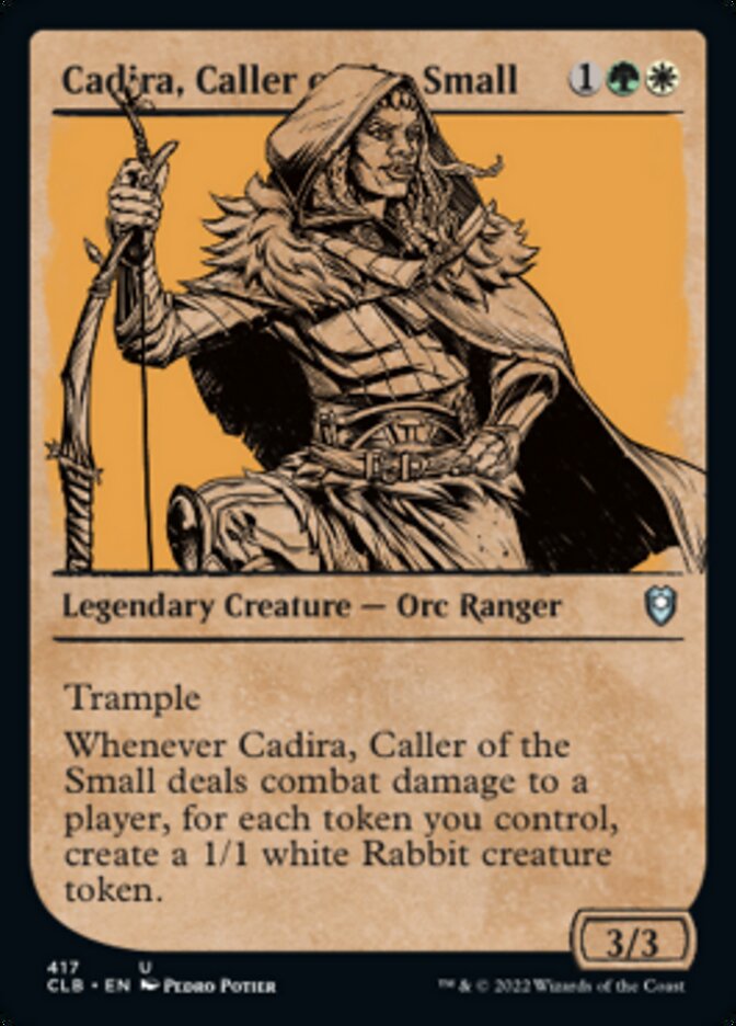 Cadira, Caller of the Small (Showcase) [Commander Legends: Battle for Baldur's Gate] | Fandemonia Ltd