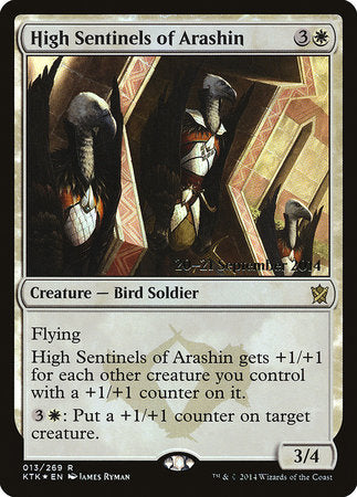 High Sentinels of Arashin [Khans of Tarkir Promos] | Fandemonia Ltd