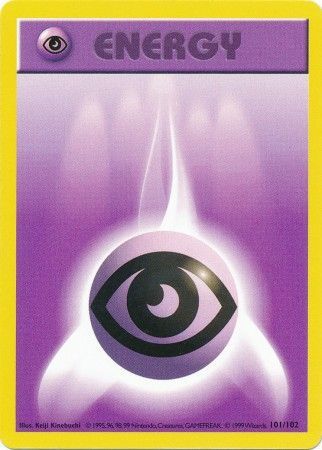 Psychic Energy (101/102) [Base Set Shadowless Unlimited] | Fandemonia Ltd