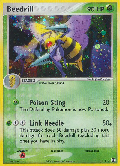 Beedrill (1/112) [EX: FireRed & LeafGreen] | Fandemonia Ltd