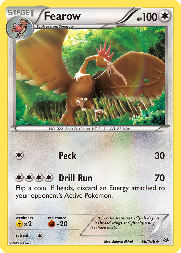 Fearow (66/108) [XY: Roaring Skies] | Fandemonia Ltd