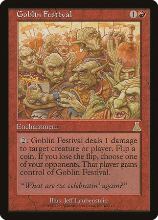 Goblin Festival [Urza's Destiny] | Fandemonia Ltd